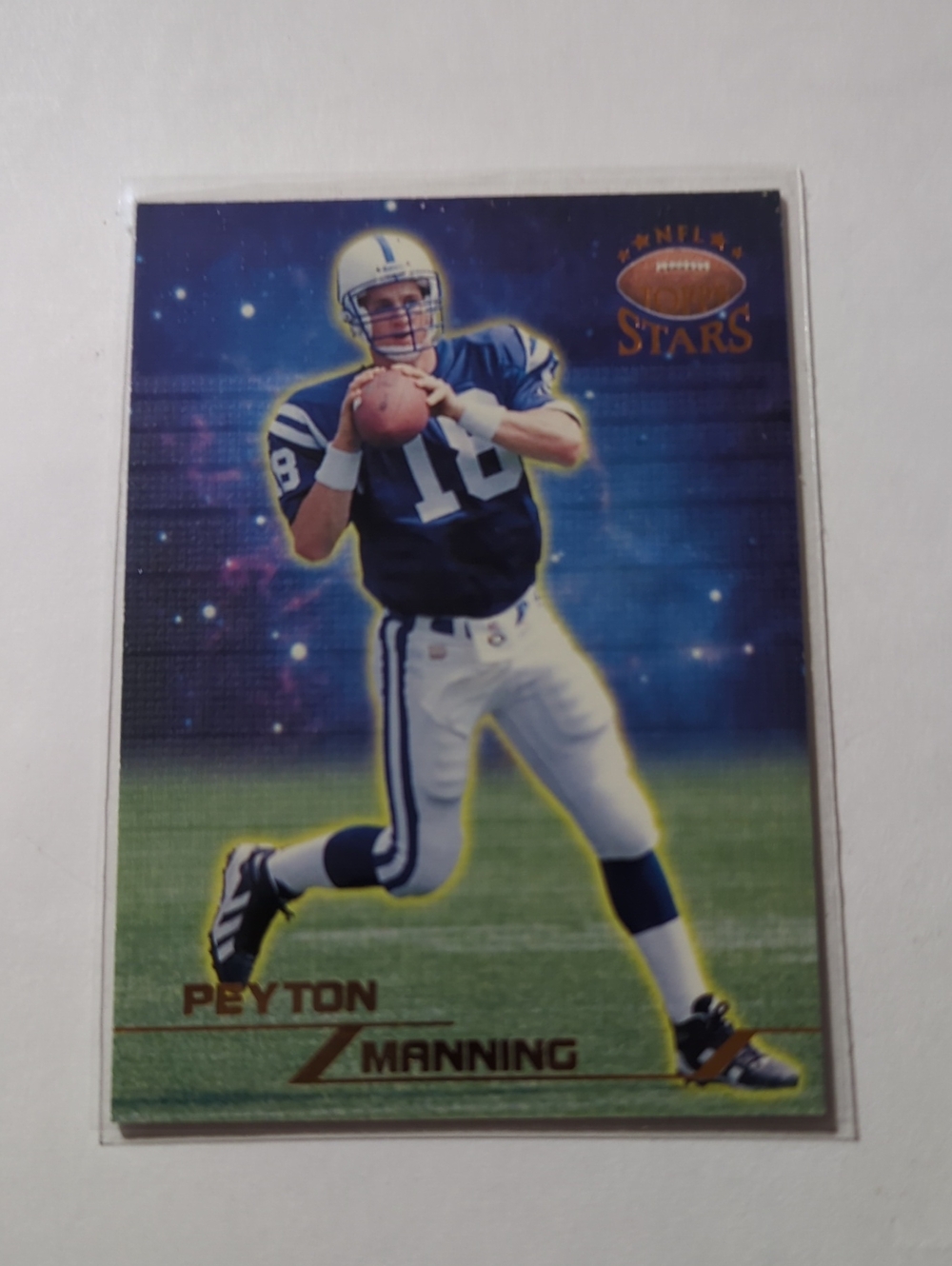 1998 Topps Stars BRONZE Peyton Manning #67 Rookie RC Colts 2281/8799
